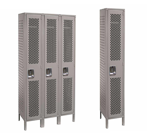 SINGLE TIER VENTILATED LOCKER 